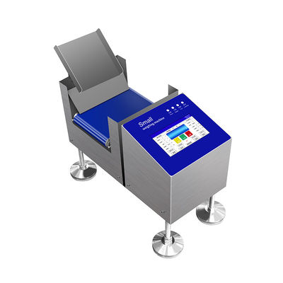 Máquina de inspecção automática com peças de aço inoxidável azul SUS