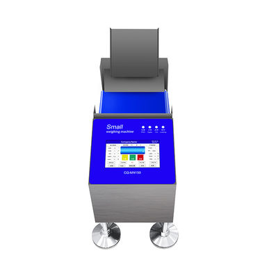Máquina de inspecção automática com peças de aço inoxidável azul SUS