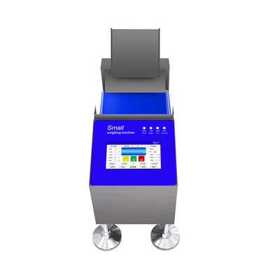 Máquina de inspecção automática com peças de aço inoxidável azul SUS