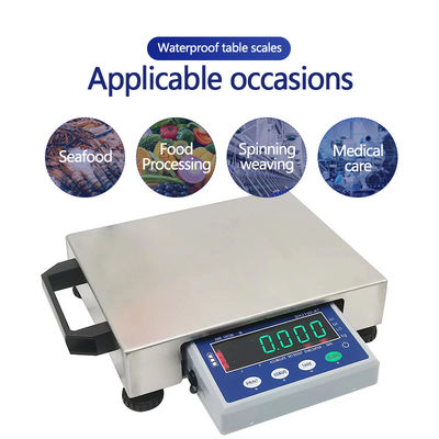 Função de pesagem/impressão SOHE ATS 30KG Display LED à prova d'água com alta precisão