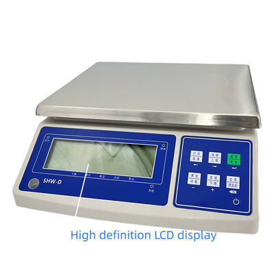 3/6/15/30kg Balanças eletrônicas de alta precisão com ecrã LCD e suporte OEM personalizado