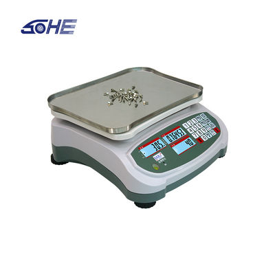 Balança de mesa de pesagem industrial com ecrã LCD e alcance máximo de 75 kg SOHE 2024