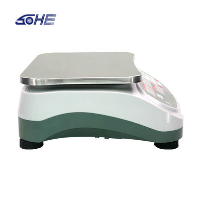 Balança de mesa de pesagem industrial com ecrã LCD e alcance máximo de 75 kg SOHE 2024
