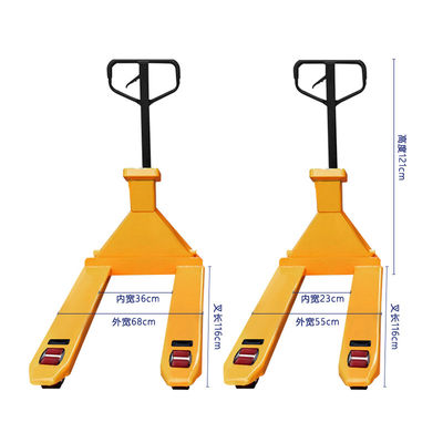 1160mm*550mm SOHE SCS Mectering Definição estreita LED Display Balanças de empilhadeira