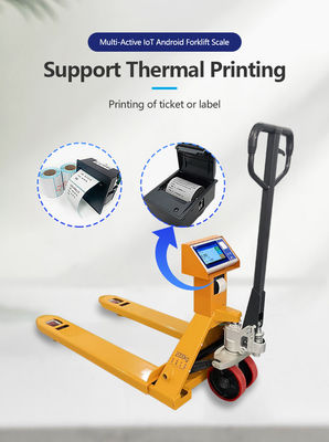 SOHE Smart Android Forklift Balances Imprimir Etiqueta e Pequeno Sistema de Pesagem de Bilhetes