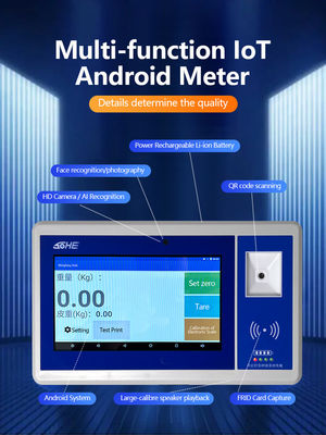 Câmera Android de 7 polegadas com indicador de peso e LED do SOHE