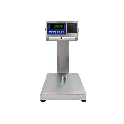 A8SP Impressão Escala de plataforma pequena com capacidade de 6 kg e barra vertical quadrada de 22 cm * 28 cm
