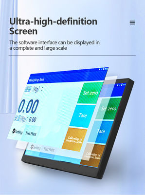 SOHE Y7 7 polegadas Android Smart Screen QR Code Box Indicador de Peso LED Display com ABS