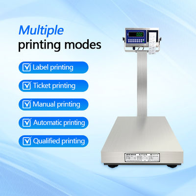 Display LED personalizável 200 kg Escalas de impressão multi-categoria com design à prova d'água