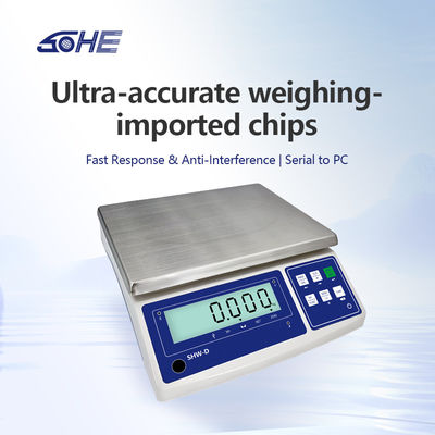 SOHE WD 30KG Display LCD personalizável Balança de Mesa de Pesagem de Precisão com suporte ODM