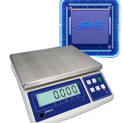 Balança de mesa de pesagem à prova d'água com tela LCD personalizável