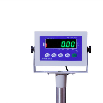 Escala industrial de metal azul com alta precisão e opções personalizáveis 50cm*60cm