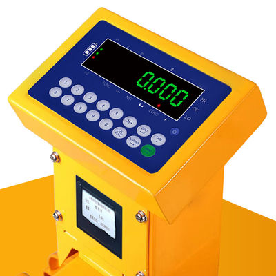 Caminhão de paletes elétrico com balança e display LED Peso morto 210KG SOHE estreito 1-3t