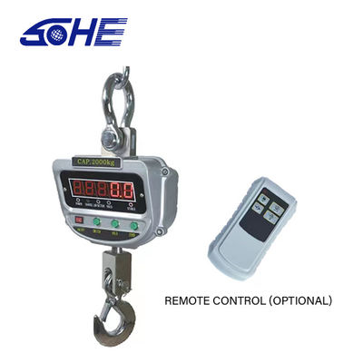 Suporte personalizado Escala Digital Pendente 1t com controle remoto e LCD LED