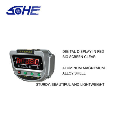 Suporte personalizado Escala Digital Pendente 1t com controle remoto e LCD LED