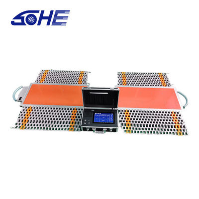 Corrente contínua 10,5V 25Ton Carrinho de pesagem portátil digital dinâmico sem fio OEM