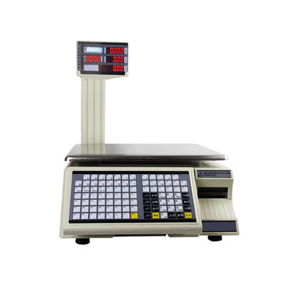 3 kg Impressão de rótulos dobráveis Balança de pesagem Código de barras Máquina de computação digital Balança de peso