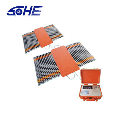 Corrente contínua 10,5V 25Ton Carrinho de pesagem portátil digital dinâmico sem fio OEM
