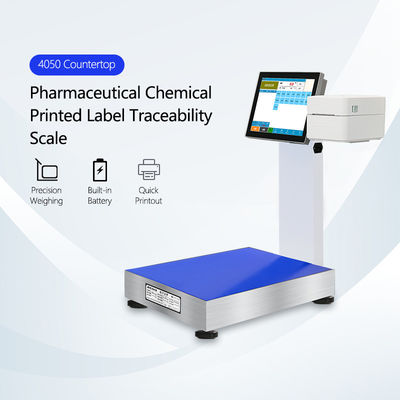 Display LCD Dispositivo de impressão de rótulos químicos farmacêuticos para tamanho de mesa de 400 mm*500 mm