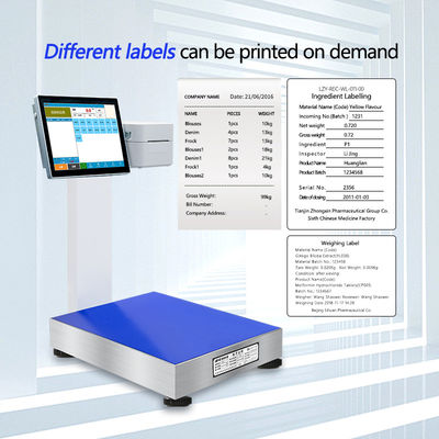 Display LCD Dispositivo de impressão de rótulos químicos farmacêuticos para tamanho de mesa de 400 mm*500 mm
