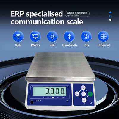 SHWDL-485 6KG Modbus 485 Comunicação LCD Display Fornecimento de energia AC/DC para software ERP