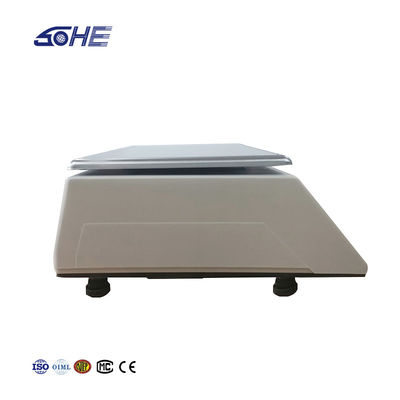 Tabela de códigos de barras avançada SHV-TMA Balança de 30 kg com placa de plástico ABS / aço inoxidável