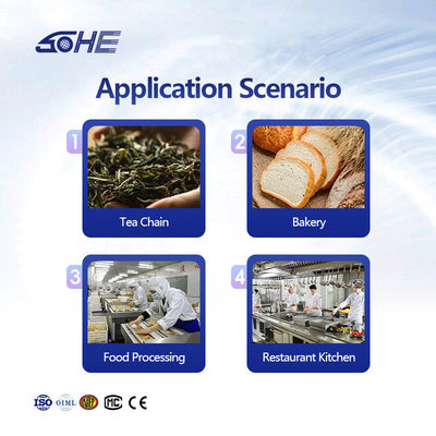 Escala à prova d'água para processamento de alimentos, assar e alta precisão