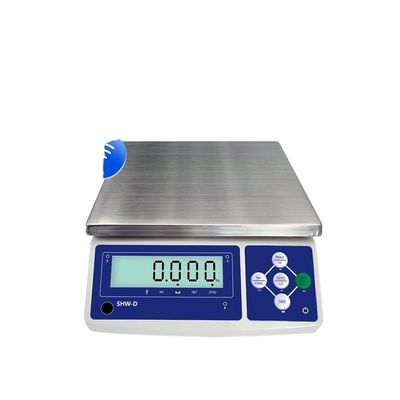 Escala de tabela de funções Ethernet SHWDL-15KG com ecrã LCD e alimentação AC/DC