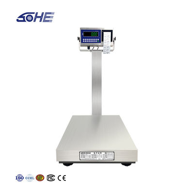A8SP 60cm*80cm Todos os aço inoxidável quadrado Pole Impressão Industrial plataforma escala