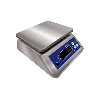 ODM suportado tela dupla 30kg mesa à prova d'água balança eletrônica com ecrã LED