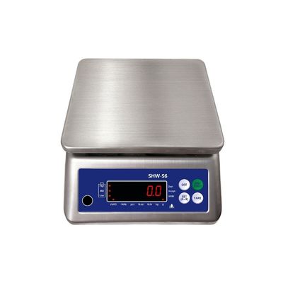 ODM suportado tela dupla 30kg mesa à prova d'água balança eletrônica com ecrã LED