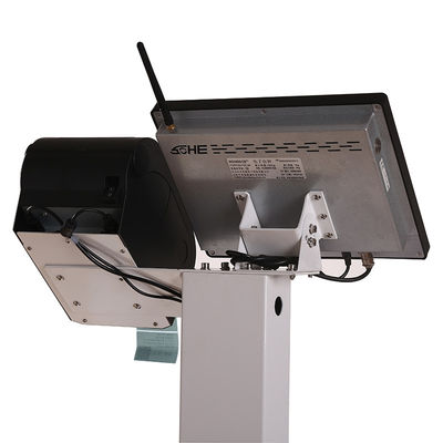 Display LCD de 15 polegadas 15-500kg Dock de processamento de frutos do mar Imprimir etiquetas Android Escala -10-40C