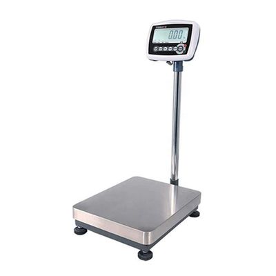 Escala de plataforma eletrônica industrial de 200 kg 20 g com precisão III e aço inoxidável
