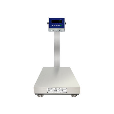 Fornecimento de energia 10.5V/1A 200KG Balança de aço inoxidável para fábricas de frutos do mar e alimentos