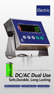 Display LED 300kg SOHE A1S Escala à prova d'água para fábricas de alimentos 500*600mm Lavavel