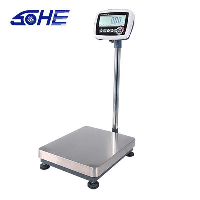 Suporte personalizado Escala de banco de plataforma elétrica de 300 kg com display LCD LED