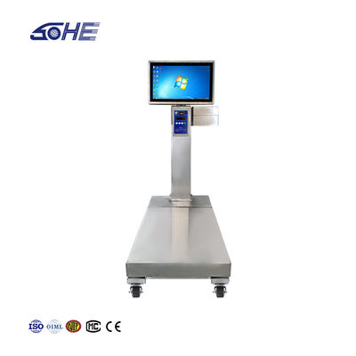 SOHE 40*50cm Full Waterproof Intelligent Scale Alta precisão para celular e Windows