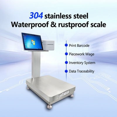 Smart Waterproof SOHE 60KG Plug-in Industrial Balance Platform para processamento