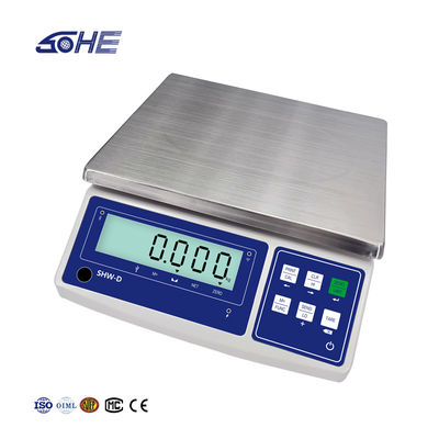 ABS 30KG Display LCD personalizável de precisão de plataformas de pesagem industrial da SOHE WD