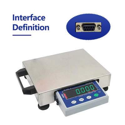 Balança digital à prova d'água de 6 kg com material de qualidade alimentar e tamanho da mesa 220*280mm