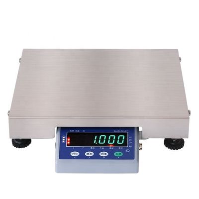 240V Alta precisão 3KG 0,5g Tabela de apoio personalizada Escala de peso para frutos do mar