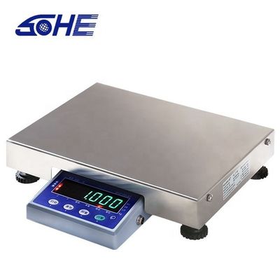 Tabela de peso de aço inoxidável impermeável industrial 15KG 2g para potência de 240V