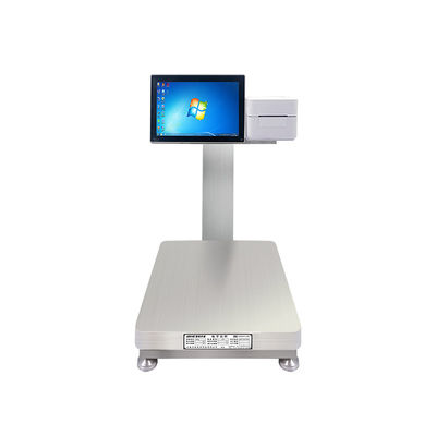 60KG SOHE Bateria Simples Impermeável Inteligente Industrial Balanças de Pesagem Plataforma Imprimir Laber Balança