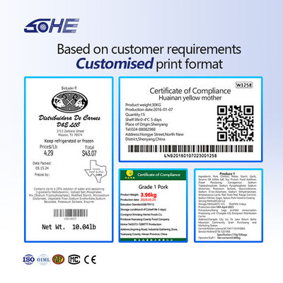60KG SOHE Bateria Simples Impermeável Inteligente Industrial Balanças de Pesagem Plataforma Imprimir Laber Balança