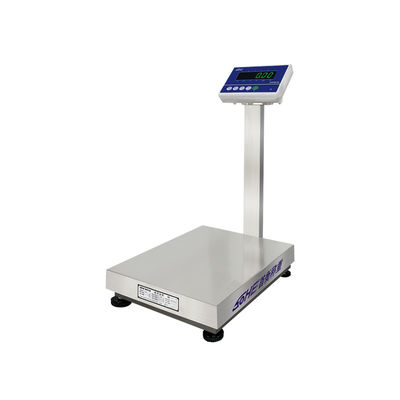 Balança de banco industrial de aço inoxidável A3 para pesos pesados de 50 cm x 60 cm
