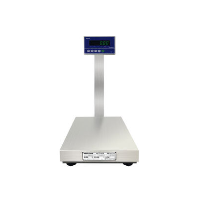 Balança de banco industrial de aço inoxidável A3 para pesos pesados de 50 cm x 60 cm