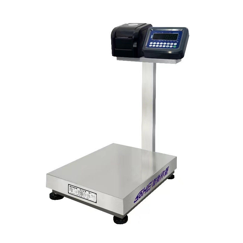 SH2100-A8P Escala de Tabela Alta precisão e Display LED 50cm*60cm Tamanho para Pesagem/Impressão
