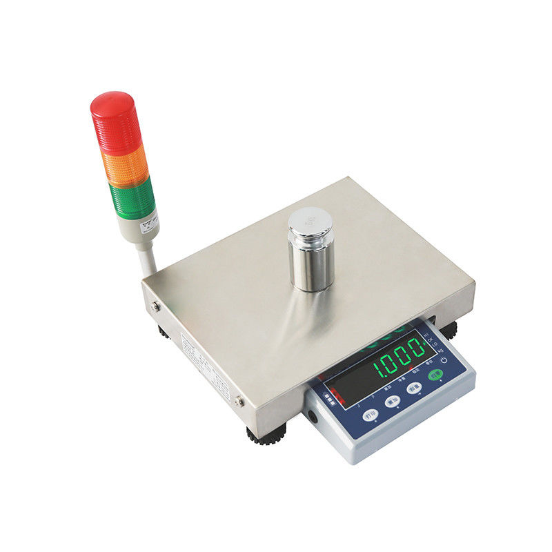 Balança industrial 3 kg Alarme de três cores com método de comunicação Bluetooth