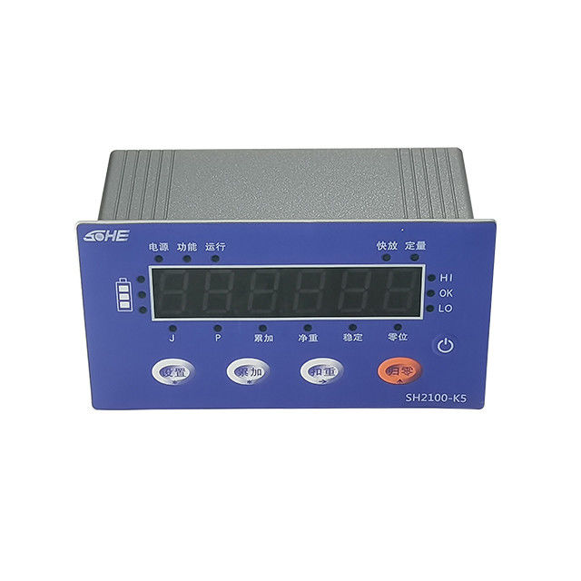 Indicador de visualização de pesagem de sinais de controlo de comutação de três vias LED LCD para sistemas de bateria