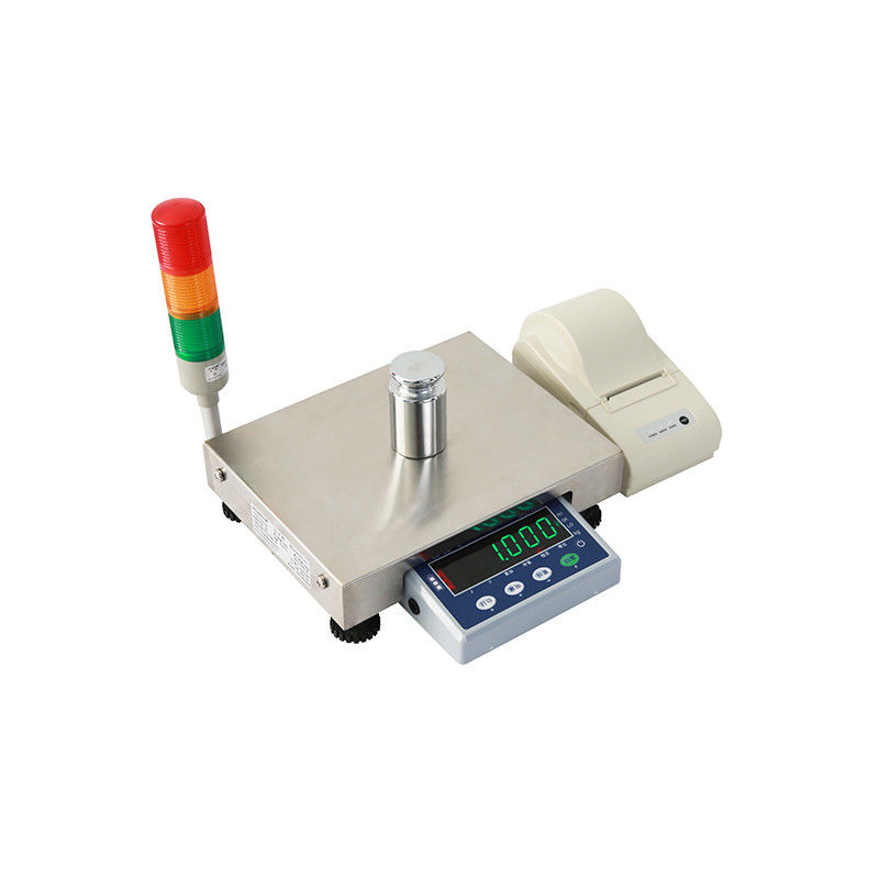 Display LED 6KG Luzes de alarme de aço tricolor com armazenamento de disco U e necessidades de impressão
